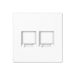 doble toma informatica ls 990 blanco alpino