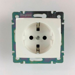 Enchufe schuko Legrand Valena - Blanco