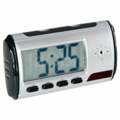 Grabador camuflado en reloj despertador
