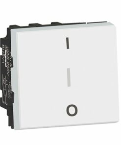 Interruptor Bipolar Mosaic EasyLed 2 módulos 077050L
