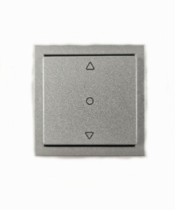 Interruptor de persiana con posición central Viko Plata Panasonic Karre Plus 92205072-SP