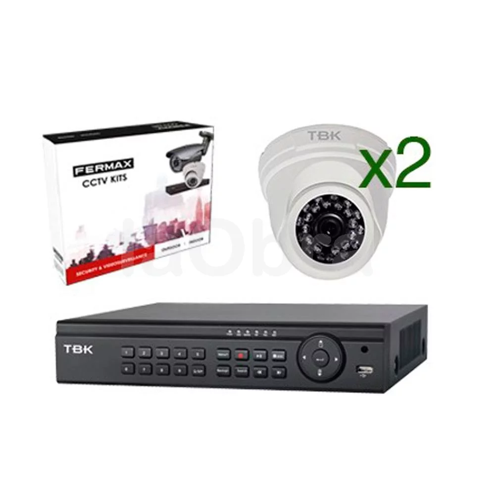 🥇 Kit 2 cámaras interior videovigilancia con grabador Fermax al mejor  precio con envío rápido - laObra
