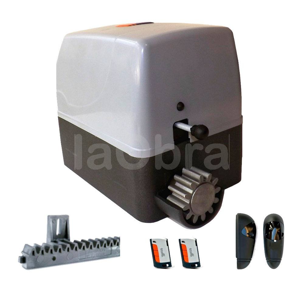 🥇 Kit motor puerta corredera Geko 400kg 230V al mejor precio con