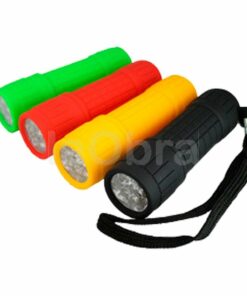 Linterna 9 leds impermeable