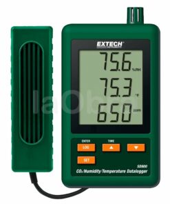 Medidor registrador dióxido carbono Extech SD800