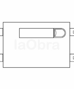 Módulo pulsadores Fermax VDS simple 1 vivienda