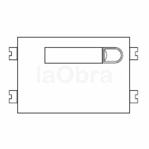 Módulo pulsadores Fermax VDS simple 1 vivienda