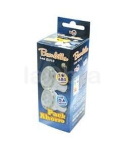 Caja del pack ahorro bombilla led GU10