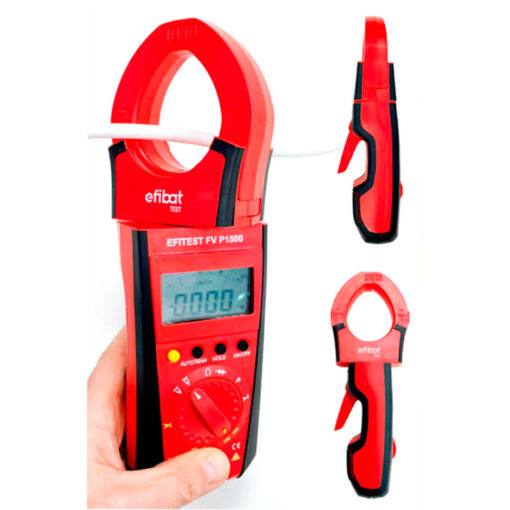 Pinza amperimetrica 1500 DC Efibat