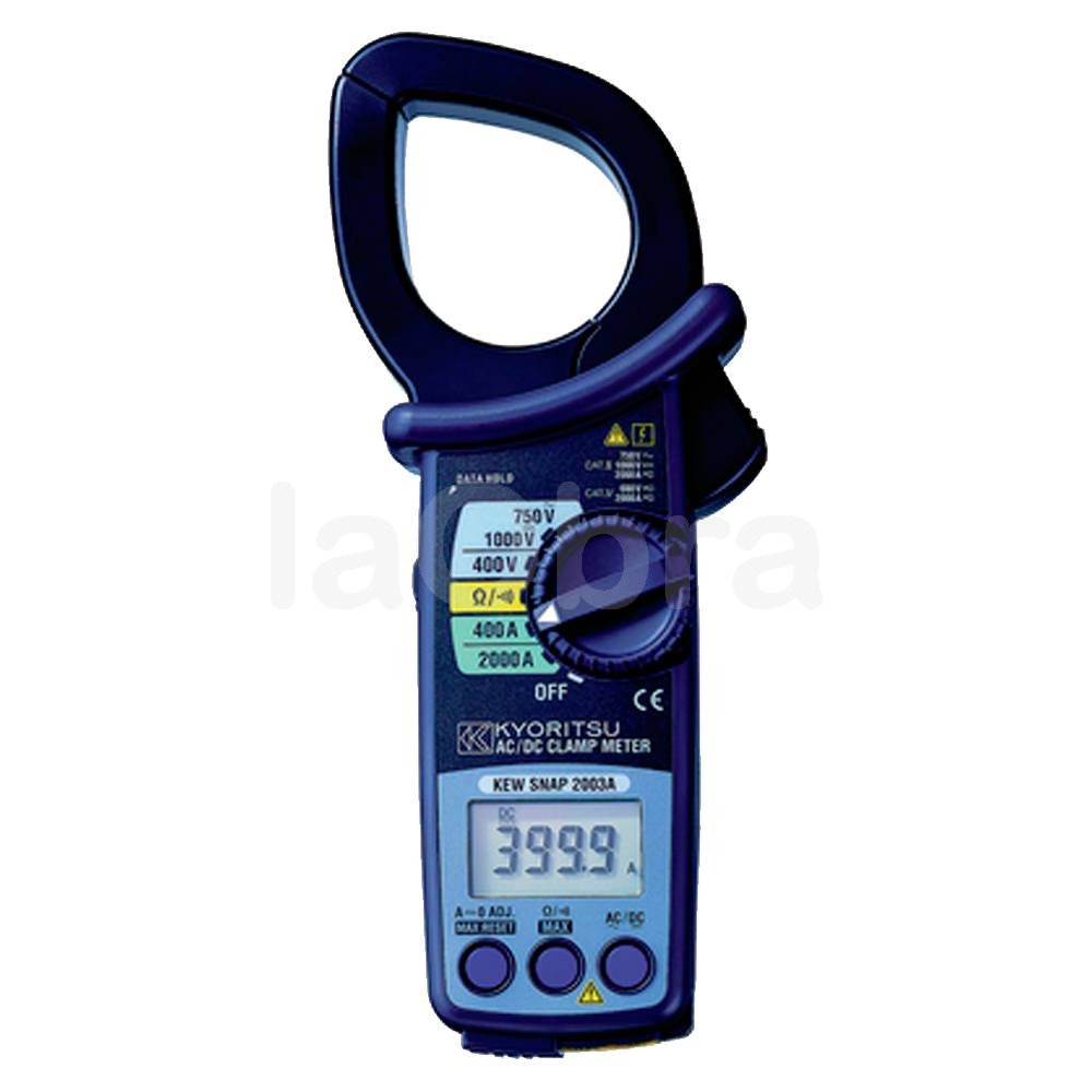 Pinza amperimétrica digital Kyoritsu 2003A al precio con envío rápido - laObra