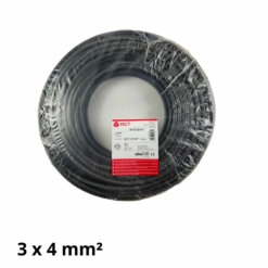 Rollo de manguera negra RVK de 3 x 4