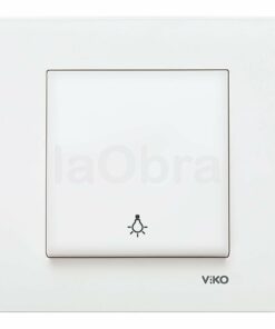 Pulsador campana Viko Karre blanco