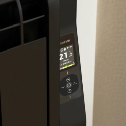 Radiador Kyros negro detalle