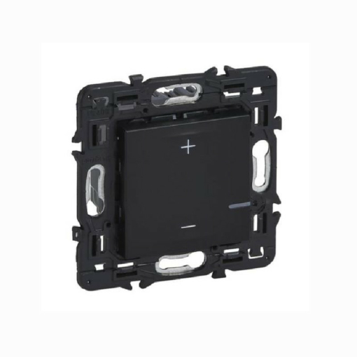 Regulador universal con pulsador Legrand Valena Next Negro 741454A