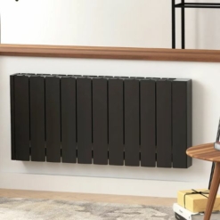 Ejemplo de Short Belize negro instalado en pared