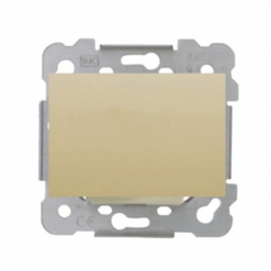 Tapa ciega dorado perla