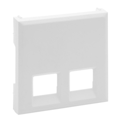 Tapas doble rj45 Blanco