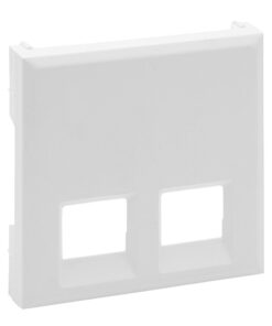 Tapas doble rj45 Blanco