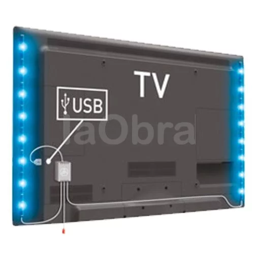 Tira led RGB ambiente para televisiones