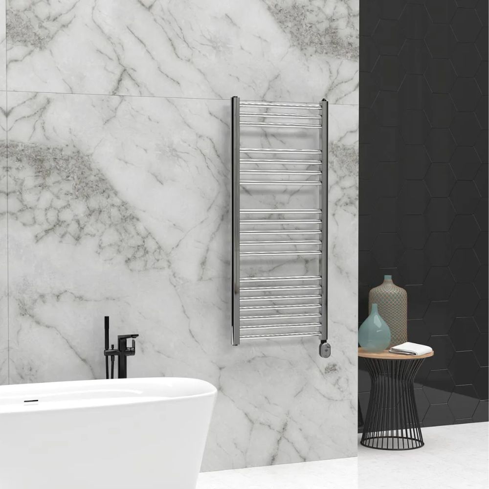 Toallero Oval Rointe Cromo Montaje en pared